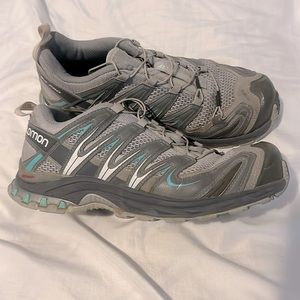 {Salomon} XA pro sneakers Sz8 Mens running sport athletic gym grey hiking